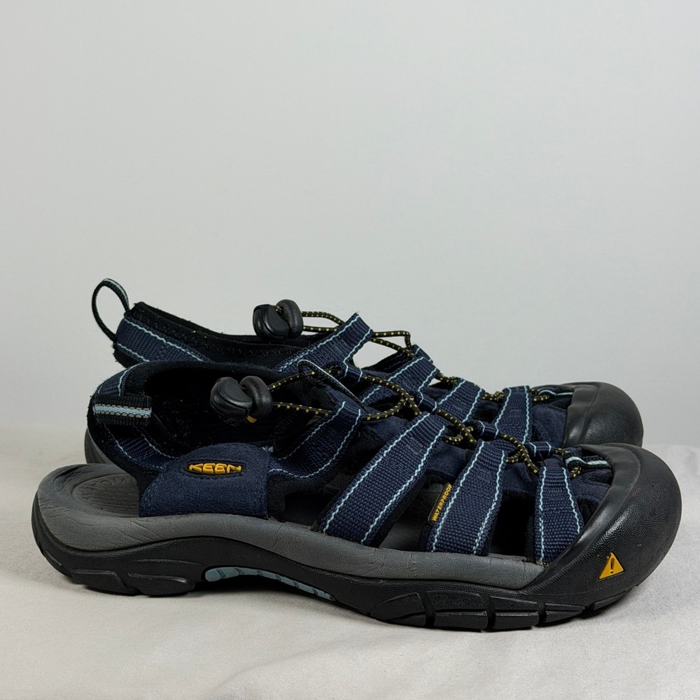 Keen Newport H2 Womens Navy Blue Waterproof Hiking Sport Sandals Size 8